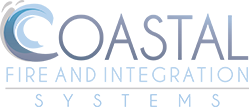 Coastal fire integration systems logo 249 white