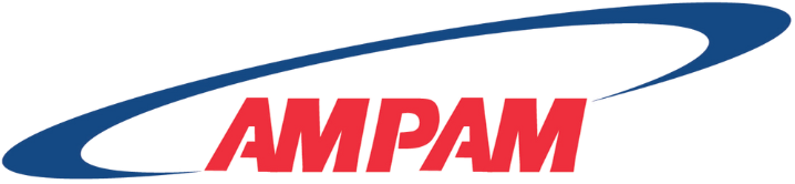 Ampam Logo Dark BG No Tagline